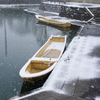 雪の八幡堀 （一）