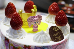 プリキュアのケーキ