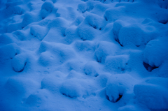 雪の固まり