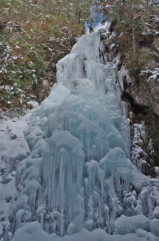 御船の滝（氷瀑）