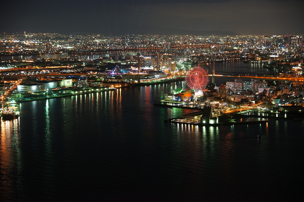 大阪の夜景