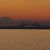富士山とゲートブリッジ