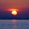 夕日