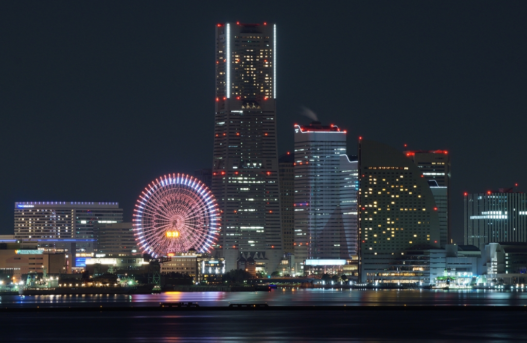 みなとみらいの夜