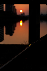 夕日