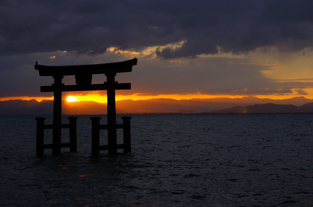 滋賀県高島市　白髭神社