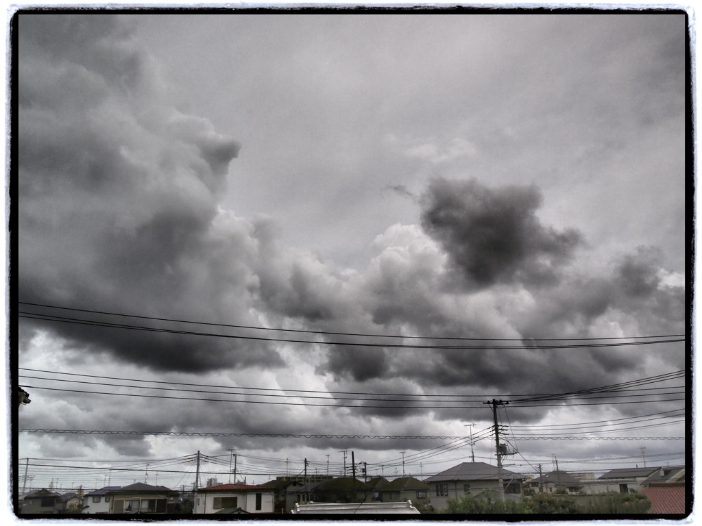 雨降ると思う？ねぇねぇ。