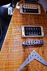 DEAN V Spalted Maple