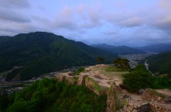 竹田城曇りの日（涙