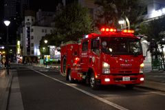 働く車(消防車)1