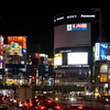 夜の新宿大ガード