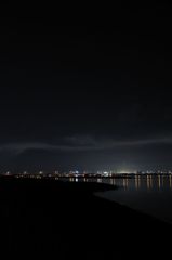 夜の吉野川
