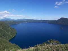摩周湖第三展望台より