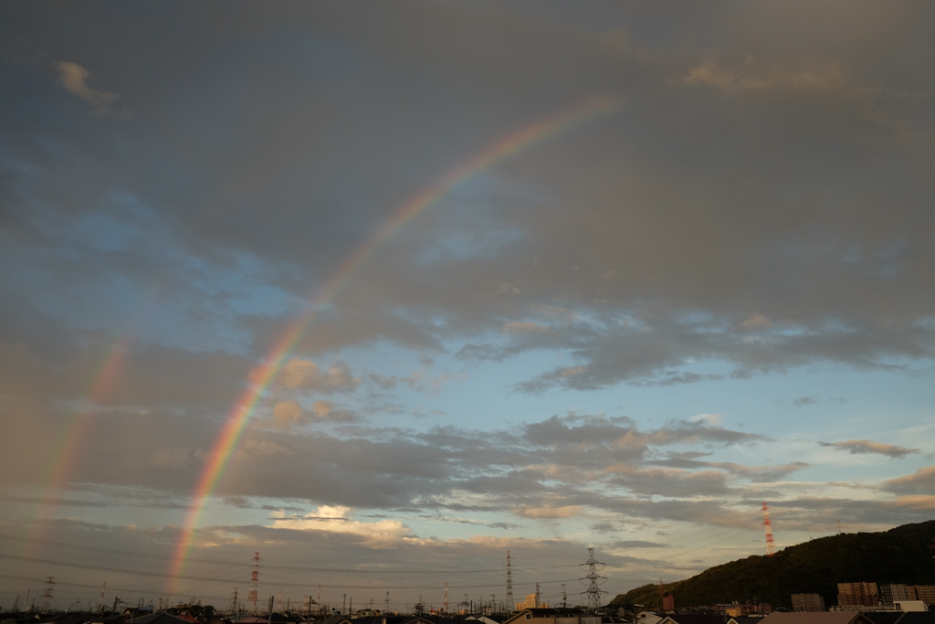 雨上がりの空