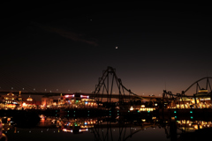 Amusement park at night2