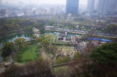 大阪城天守閣眺望1