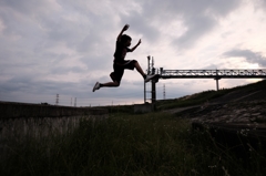 The jump