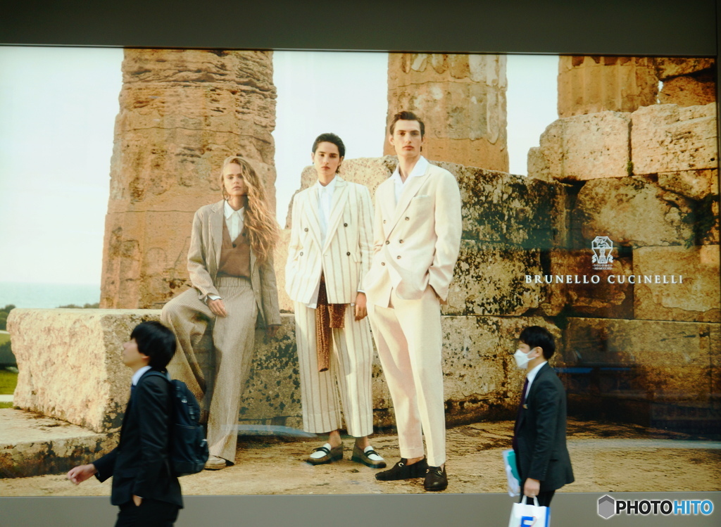 連休前広島街景