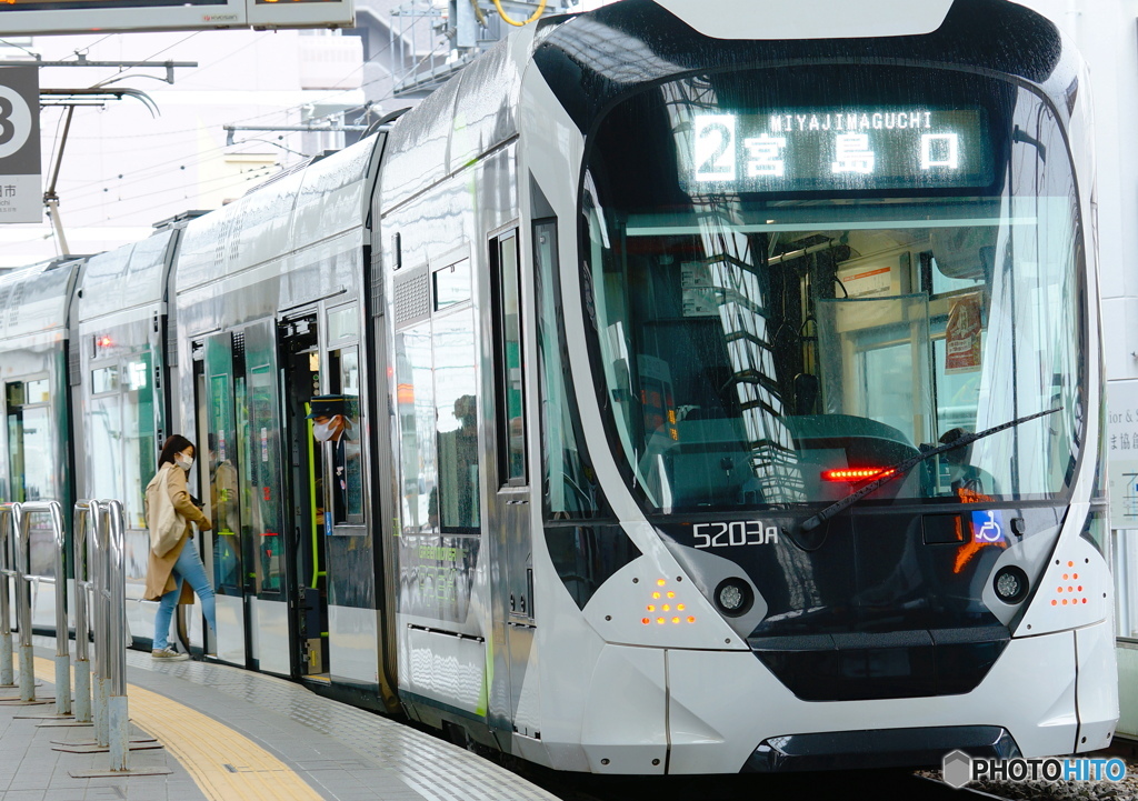 昼下がりの己斐駅（西広島駅）