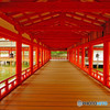 厳島神社本殿回廊