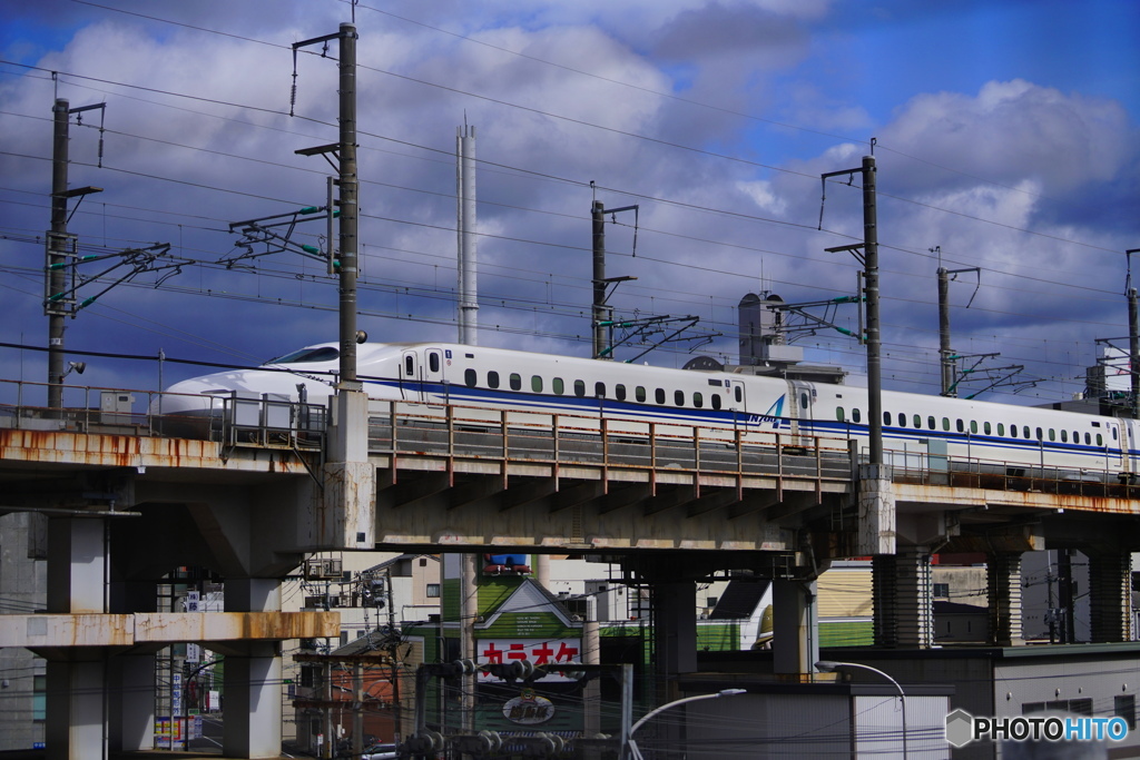 700系広島駅入線