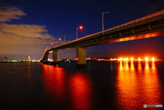 廿日市大橋-夜景