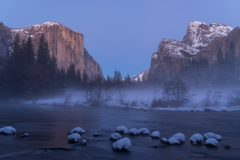 Magic Hour at Valley View Yosemite