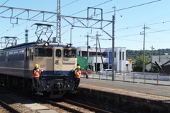 木ノ本駅にて