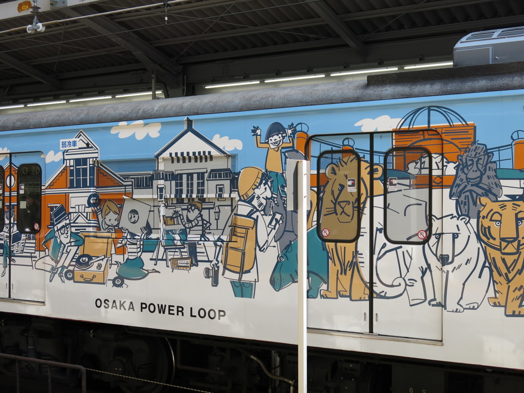 ラッピング電車