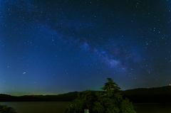 まんのう池の天の川