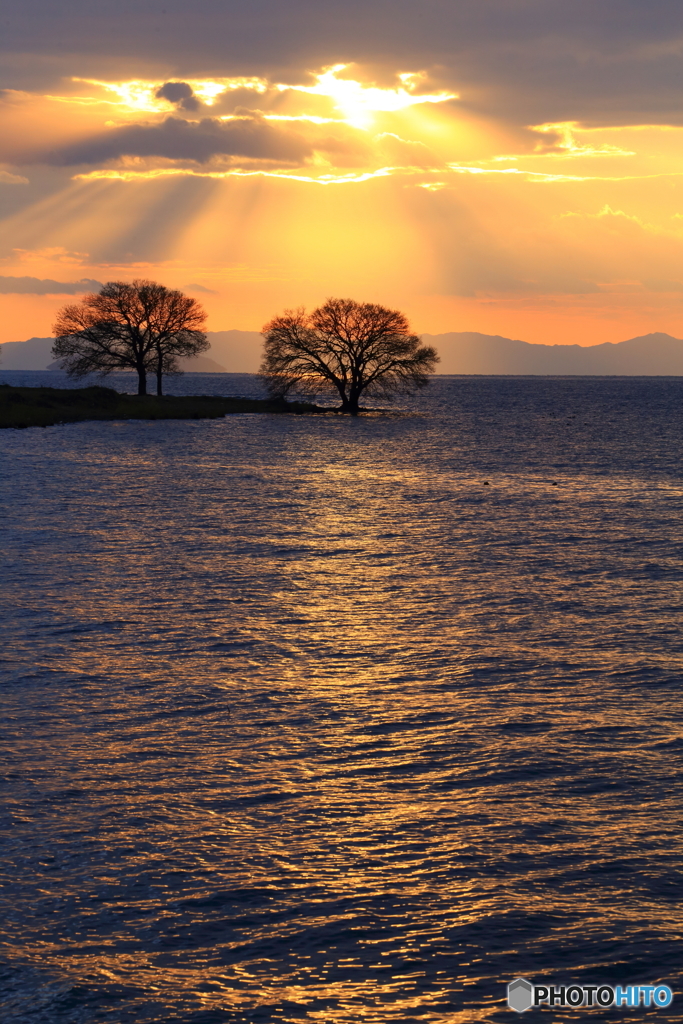 琵琶湖夕景_2