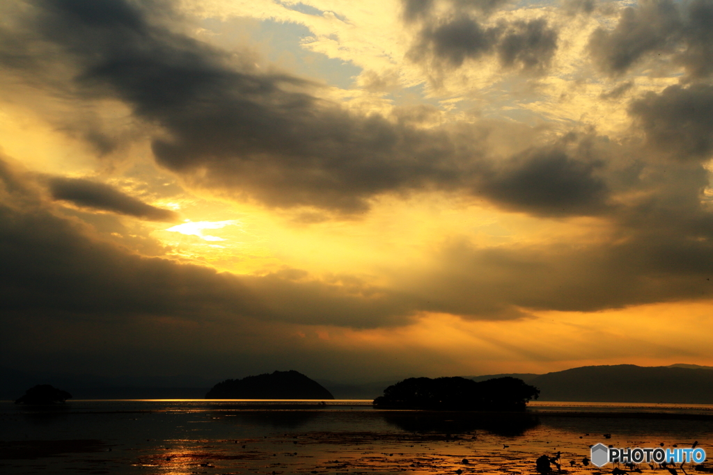 琵琶湖夕景_4