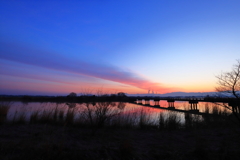 夜明けの乙女橋