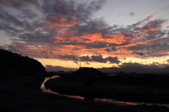 朝焼け雲