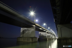 琵琶湖大橋夜景