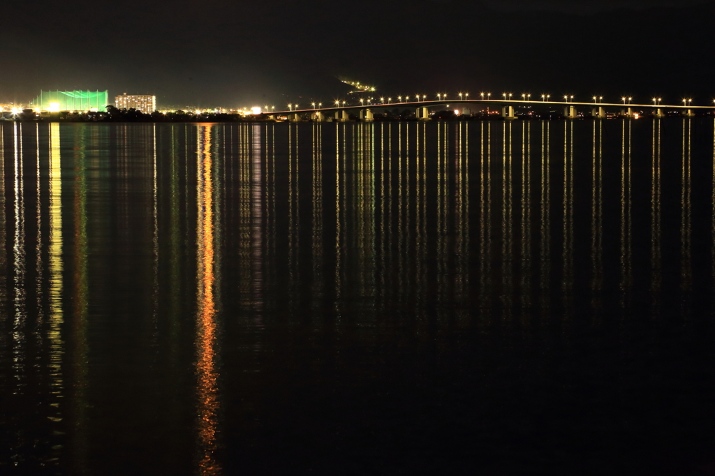 琵琶湖大橋夜景