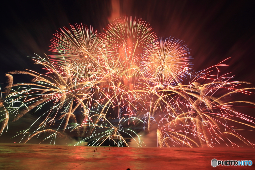 彦根の夜空を彩る花_1