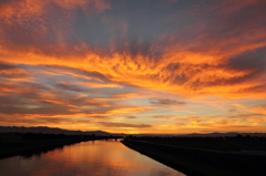 夕焼け雲