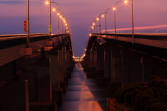 琵琶湖大橋黎明
