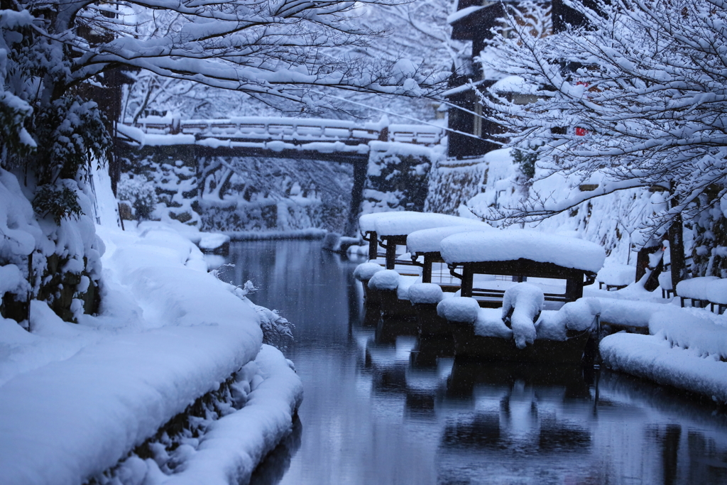 八幡堀雪景色_2