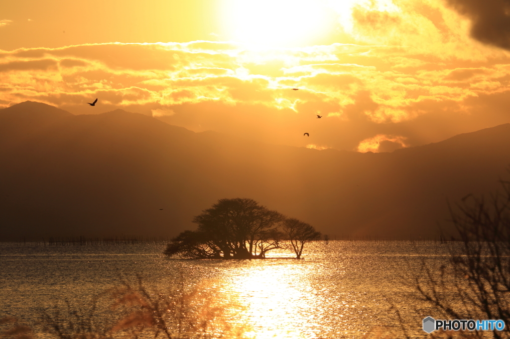 湖北夕景