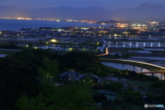 彦根黄昏
