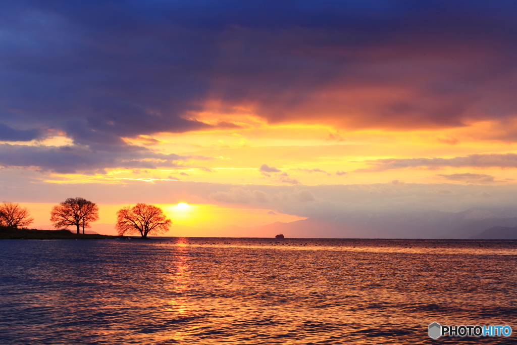 琵琶湖夕景_3