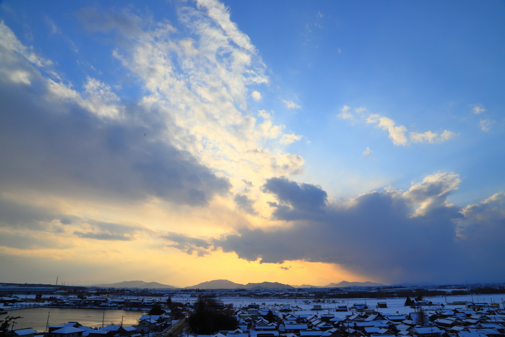 多賀夕景