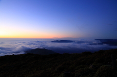 黎明の雲海