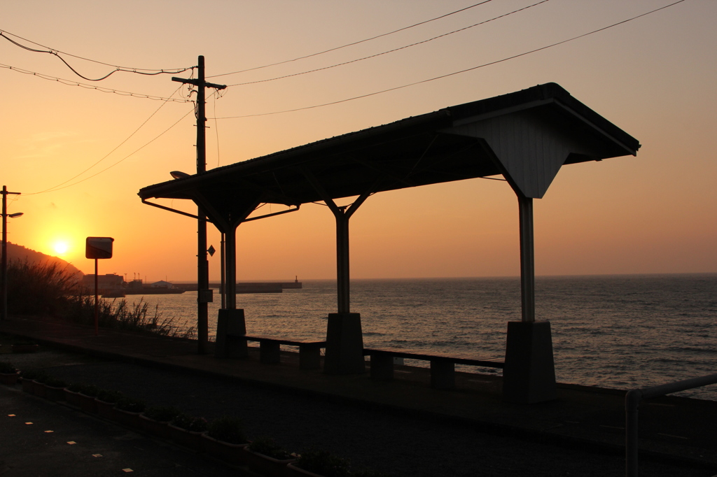 『下灘駅～夕景Ⅱ』