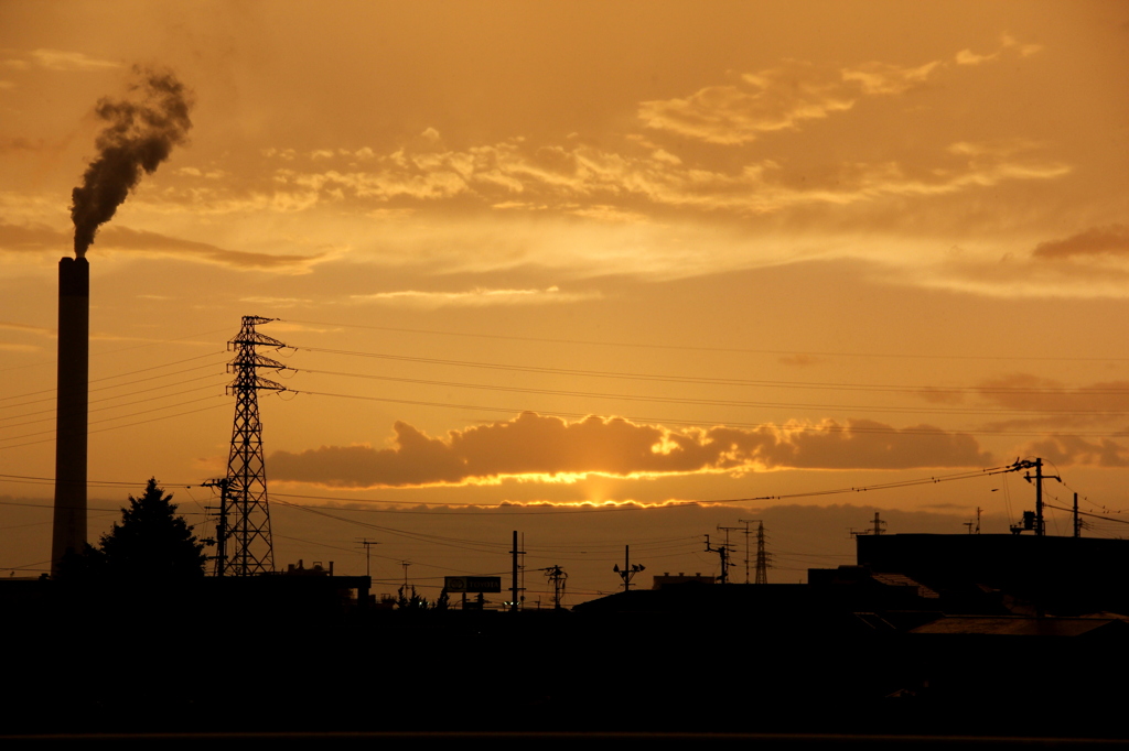 『紙の街～夕景Ⅱ』