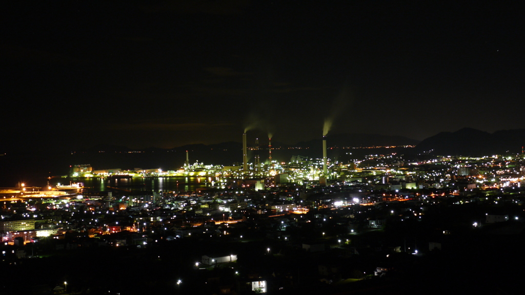 紙の街～夜景