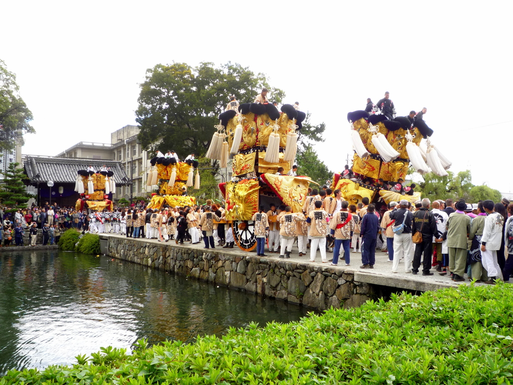 『西条祭り～御殿前～みこし』