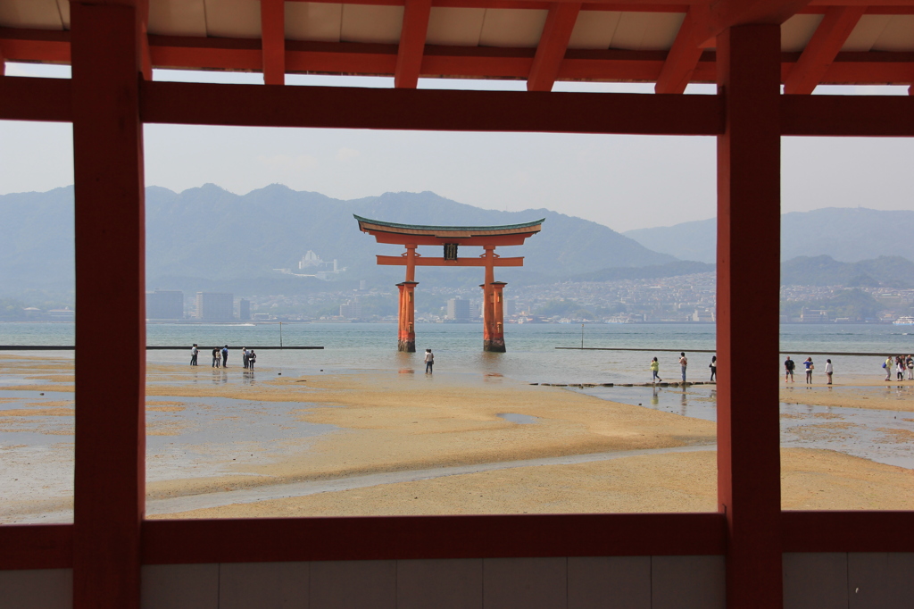 『厳島神社～鳥居・壱』